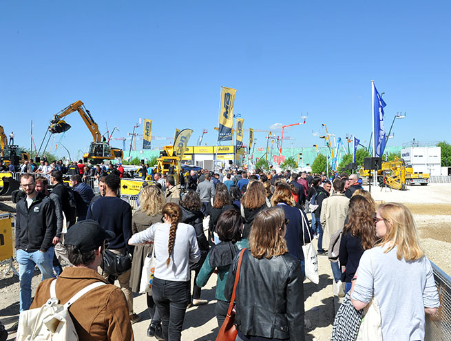 Zone d'exposition exterieure INTERMAT