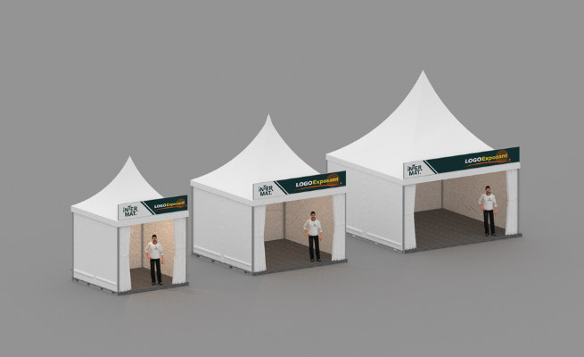 INTERMAT outdoor stands